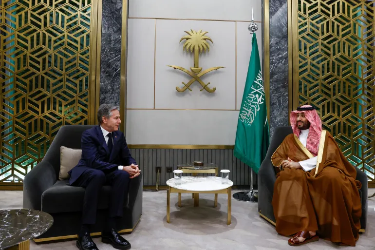 Blinken Meets with Arab Officials